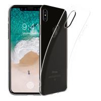 ESCASE 苹果iPhoneX手机软壳【有挂绳孔】透明