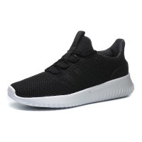 adidas阿迪达斯NEO男子休闲鞋2017新款休闲透气复古运动鞋CG5800 黑色 42码
