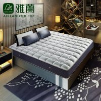 [苏宁自营]AIRLAND雅兰床垫 睡呗加硬版 能量调节面料 加硬承托 五区护脊弹簧超强静音透气循环卧室床垫23cm 1.5*1.9m
