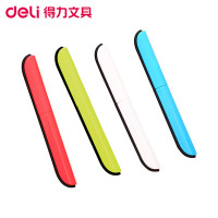 得力(deli)0600彩色便携式小剪刀3把 迷你手工学生用创意剪刀 小号折叠笔形剪刀 安全随身携带 混色装