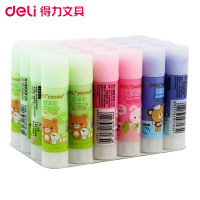 得力(deli)7165彩色固体胶棒10支