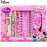 迪士尼(DISNEY)文具礼盒粉色米妮7件套