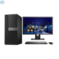 戴尔(DELL)商用Optiplex3050MT台式电脑 23.8英寸屏（i3-7100 8G 1T 刻录 W10H)