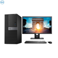 戴尔(DELL)商用Optiplex3050MT台式电脑 21.5英寸屏（i3-7100 4G 1T+128G固 刻录）
