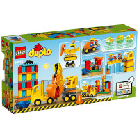 LEGO 乐高 DUPLO得宝系列 大型建筑工地 10813 2-5歲