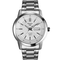 精工(SEIKO)男士手表 5号系列商务休闲全自动机械表男SNKM83J1 SNKM83J1