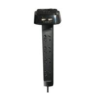 公牛(bull) 五插位 双USB 1.8米 桌洞插接线板 GN-U2050（X）（个）