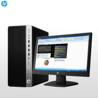 惠普(HP) 680 G3 台式主机 （I5-6500 8G 128G+500G)+21.5寸显示器