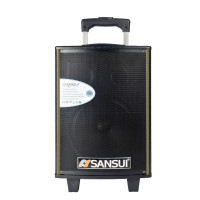 山水 （sansui） SA1-10 广场舞户外音响 拉杆 蓝牙U盘 高端便携 锂电音箱 黑色标配