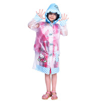 Hello Kitty凯蒂猫糖果儿童雨衣蓝色KT-3512