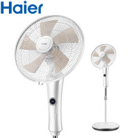 海尔 （Haier） FSY3503A 五叶遥控式可定时四档电风扇/落地扇