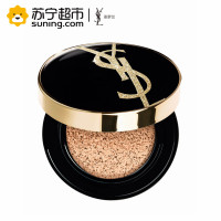 圣罗兰(YSL)明彩轻垫粉底液 14g #10号象牙白色 气垫BB霜 18年星钻限量MONOGRAM版