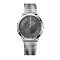 卡尔文·克莱恩(Calvin Klein)ck手表 MINIMAL系列 金属编织带 女士 休闲手表 石英表K3M2312 K3M21124