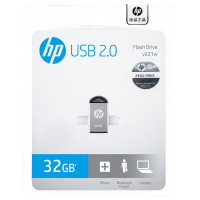 惠普（HP) v221w 32G U盘 防水迷你小巧刻字定制车载