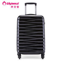 diplomat/外交官TC-1627系列19/24/28英寸拉杆箱旅行箱 黑色 24寸
