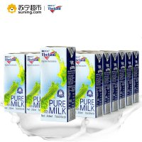 新西兰进口 Theland纽仕兰 高钙全脂牛奶4.0g蛋白质（家庭装） 250ml*24盒