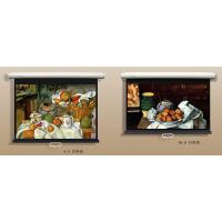 全新经科JK-S系列屏幕JK-S2 100寸4：3手动自锁高清幕布