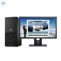 戴尔(DELL)成铭3980商用台式电脑 21.5英寸显示器（i7-8700 8GB 1T+256G固 刻录 4G独显）