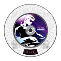 熊猫 CD-62 壁挂式CD播放机 灰色