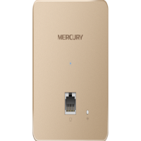 水星（MERCURY） MIAP300L金色版无线86型面板式AP 1台 单位：台
