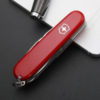 维氏 Victorinox 瑞士军刀 91MM系列 农场主 原装正品 1.4713 红色