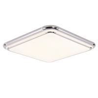 冠雅(GUANYA)XD8001-24W苹果X简约现代吸顶灯客厅灯led卧室灯北欧轻奢时尚灯套餐灯具灯饰其他照射面积15 银色