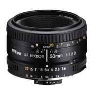 Nikon/尼康 AF 50mm/1.8D 标准定焦人像大光圈FX全幅单反镜头
