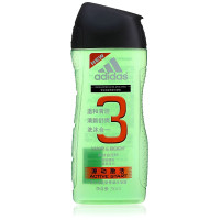 阿迪达斯 男士功能型香波 源动激活 沐浴露 250ml （单位：瓶）