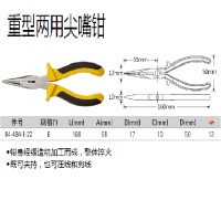 史丹利 1V4979 重型两用尖嘴钳6