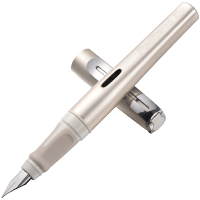 百利金(Pelikan )up时尚新款学生钢笔练字墨水笔 香槟金EF尖
