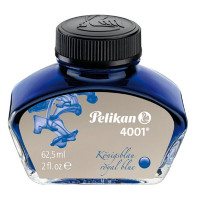 百利金(Pelikan )钢笔笔用墨水非碳素染料型不堵笔非碳素彩色墨水 蓝色