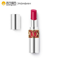 圣罗兰(YSL)莹亮纯魅美唇膏 3.5g 12#莓色暧昧 银管双色夹心口红 滋润 保湿
