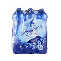 圣碧涛（San Benedetto）天然矿泉水 充气 1.5L*6瓶