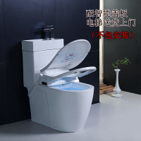 带洗手盆马桶小户型新款家用坐便器全陶瓷一体座便器A款盖板(包安装)305mm A款盖板(不包安装) 默认尺寸