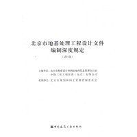 北京市地基处理工程设计文件编制深度规定（试行版）