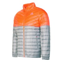 匹克(PEAK)男士运动棉衣紧身型保暖厚棉常规款舒适抗寒防风保暖男款厚棉服F564197 荧光橙 XL/175
