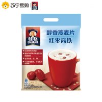 桂格袋装醇香燕麦片红枣高铁27克*25包