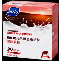 芬兰进口 蔚优Valio无乳糖全脂奶粉盒装350g