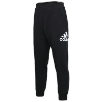 阿迪达斯(adidas) DX7473男裤秋款运动裤休闲裤长裤收口卫裤 黑色DX7473 XL