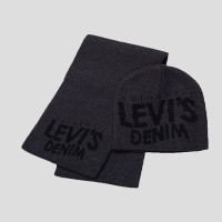 李维斯(LEVI'S)男童冷帽围巾44615SE722223 深灰色