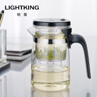 KAMJOVE/金灶 明尊 飘逸杯弹压式茶道杯耐热玻璃茶具花茶杯过滤茶杯泡茶壶 E-01