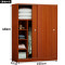 F款柚木色（160cm*50cm*180cm）