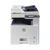 京瓷复印机FS-C8520MFP 20张A3彩色复合机 打印复印一体机 双纸盒