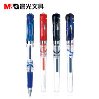 晨光文具中性笔 火箭中性笔 办公中性笔 0.5mm水笔 签字笔GP1112 12支装 红色