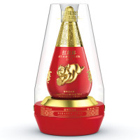 郎酒 53度生肖纪念酒 红花郎猪年 单瓶750ml 酱香型白酒