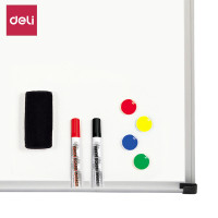 得力（deli）7842 易擦 磁性办公 教学 会议白板（40cm*60cm）单个装