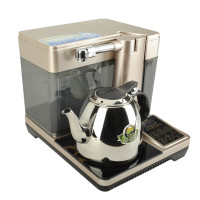 新功（SEKO）电热烧水壶F13/A505 不锈钢茶具 热水壶带水箱 自动上水自动断电 电热双炉带水箱（黑色）