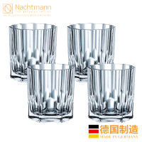 德国NACHTMANN奈赫曼阿斯彭系列威士忌杯水杯通用杯水晶玻璃杯(4只装) 透明