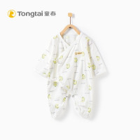 童泰TONGTAI婴幼儿内衣初生儿纯棉蝴蝶哈衣0-6个月男女宝宝连体衣爬爬服婴幼儿通用66cm 绿色 66cm