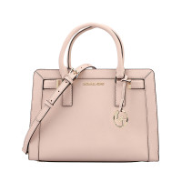 MICHAEL KORS 迈克·科尔斯 MK手提包斜挎包女 皮质女士手提单肩斜挎包 粉色